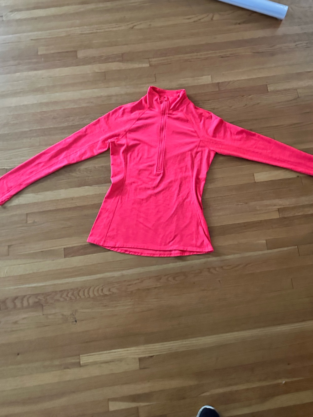 Under Armour Neon Pink Half-Zip Performance Top